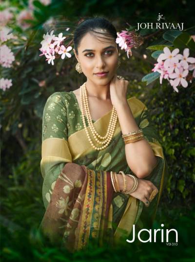 JARIN VOL-310 BY JOH RIVAAJ PRINTED SAREES MANUFACTURER IN INDIA